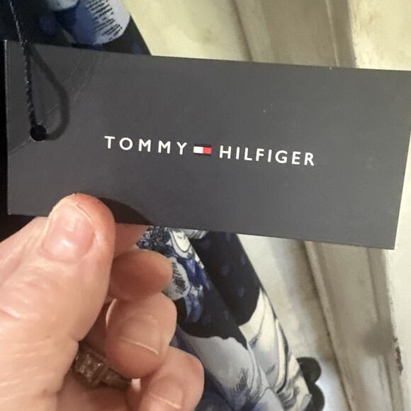 Tommy Hilfiger Women’s Blue Floral Shift Dress Sz 16 NWT - Picture 3 of 8